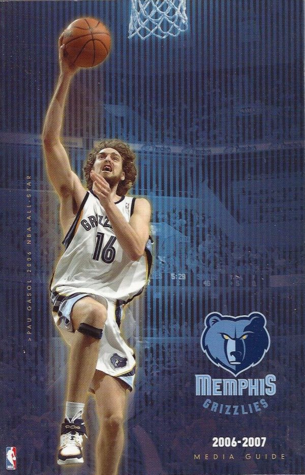 2006-07 Memphis Grizzlies media guide