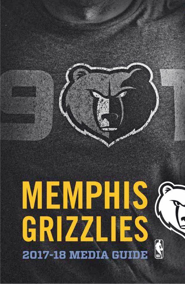 2017-18 Memphis Grizzlies media guide