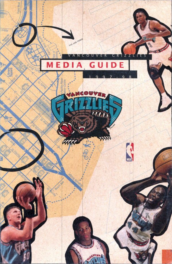 NBA Media Guide: Vancouver Grizzlies (1997-98)