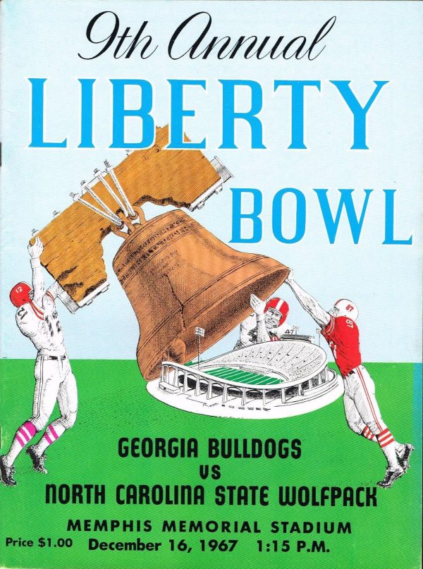 1967 Liberty Bowl game program