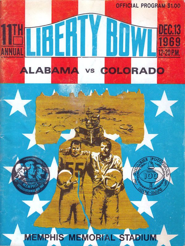 1969 Liberty Bowl game program