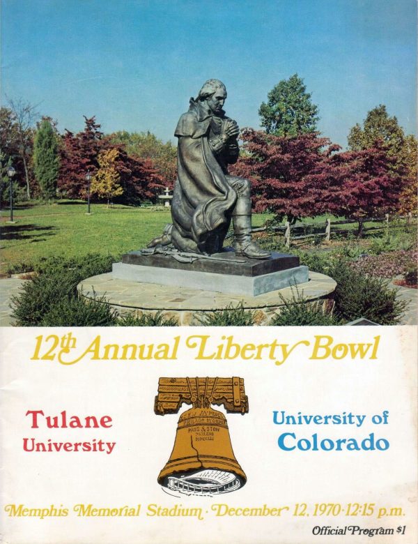 1970 Liberty Bowl game program