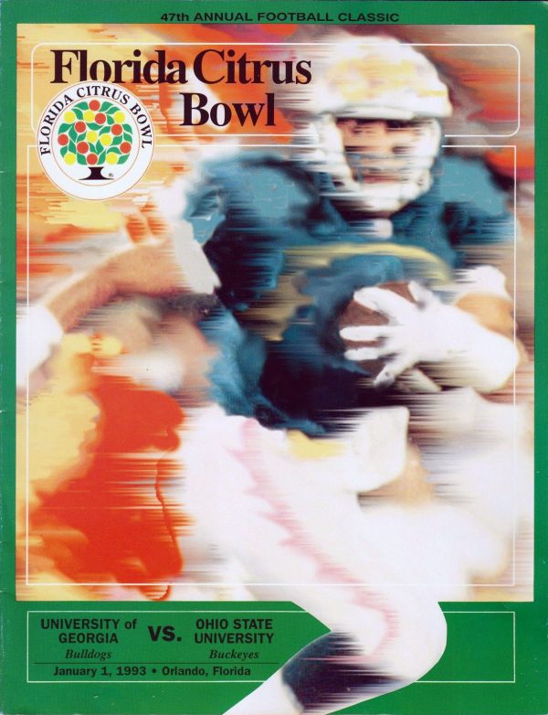 1993 Citrus Bowl program