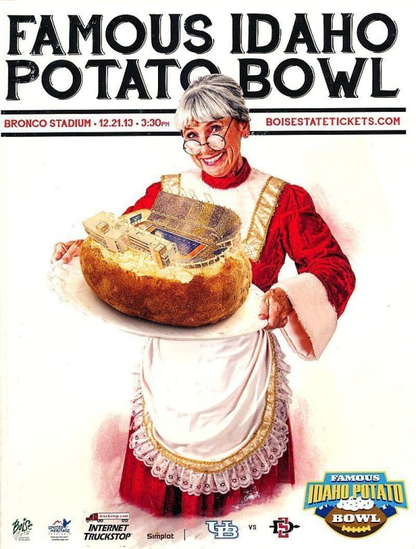 2013 Famous Idaho Potato Bowl program