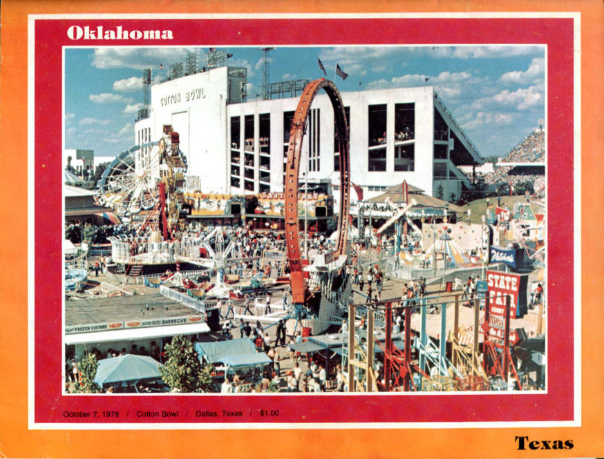 Texas Longhorns vs. Oklahoma Sooners (October 7, 1978)