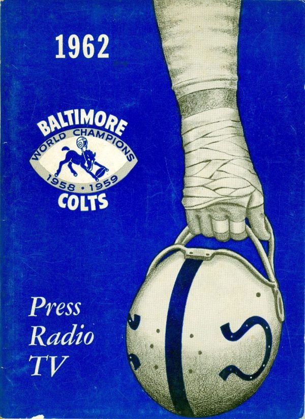 1962 Baltimore Colts media guide