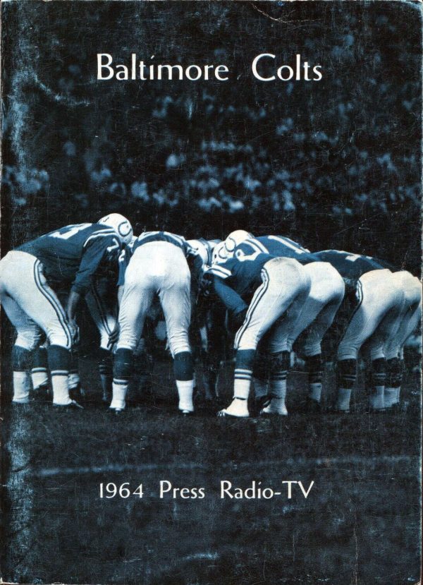 1964 Baltimore Colts media guide