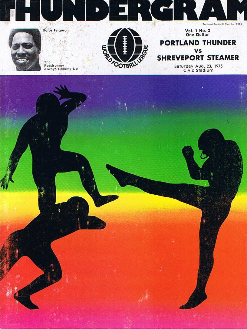 Portland Thunder vs. Shreveport Steamer (August 23, 1975)