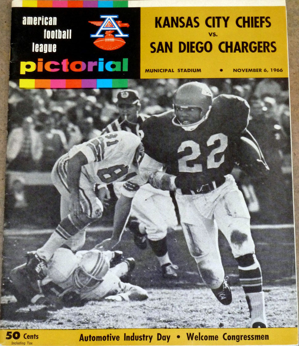 Kansas City Chiefs vs. San Diego Chargers (November 6, 1966)