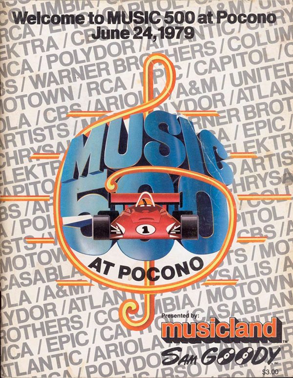 1979 Music 500 at Pocono presented by Musicland/Sam Goody