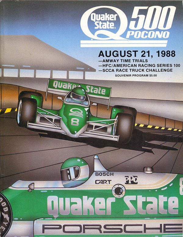 1988 Quaker State 500 program