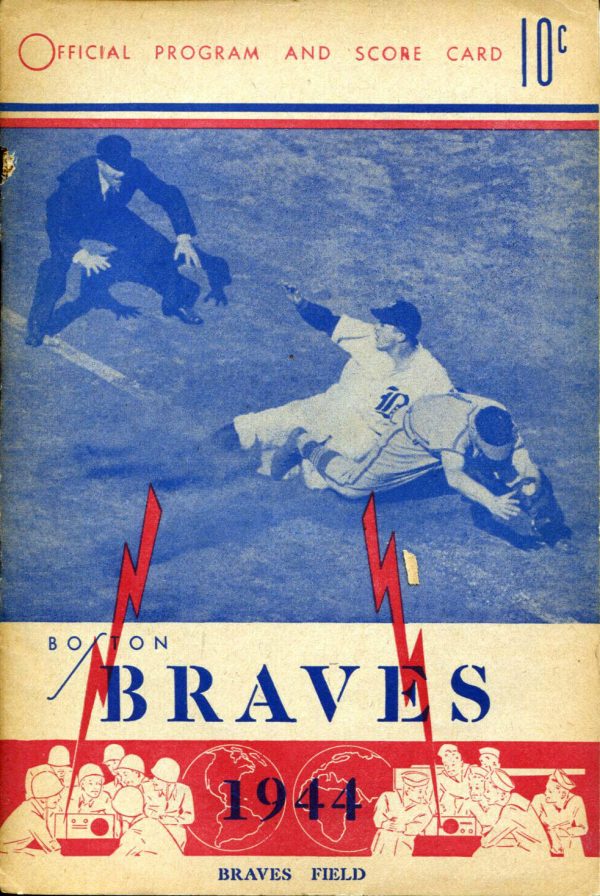 MLB Program: Boston Braves (1944)