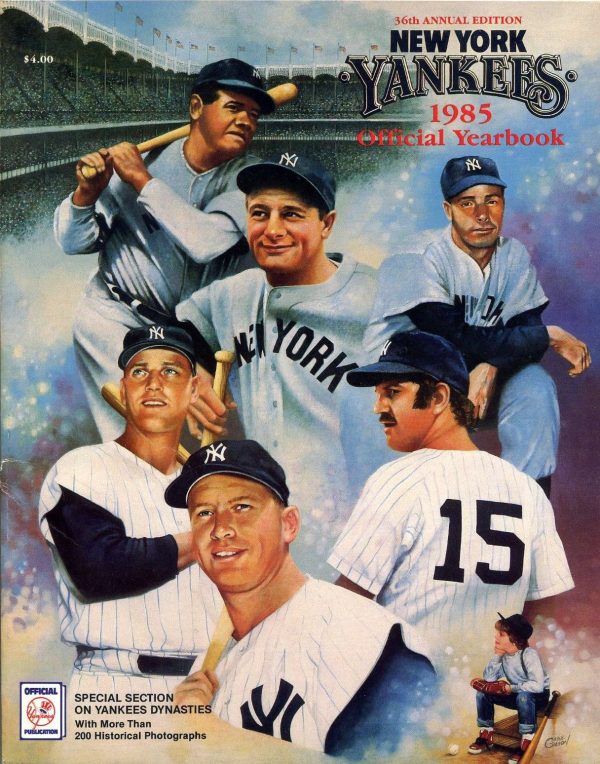 1985 New York Yankees yearbook