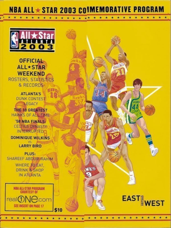 2003 NBA All-Star Game program