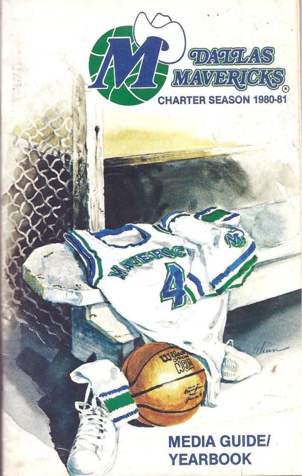 1980-81 Dallas Mavericks media guide
