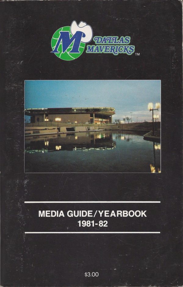 1981-82 Dallas Mavericks media guide