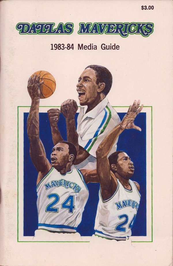 1983-84 Dallas Mavericks media guide
