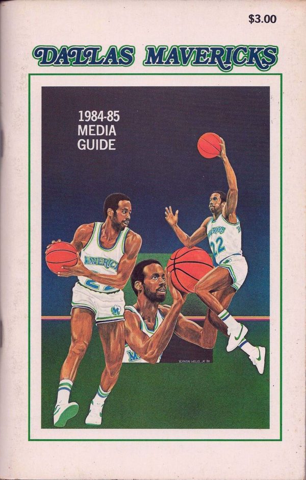 1984-85 Dallas Mavericks media guide