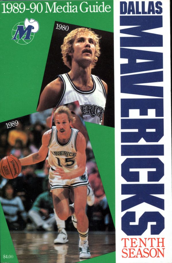 1989-90 Dallas Mavericks media guide