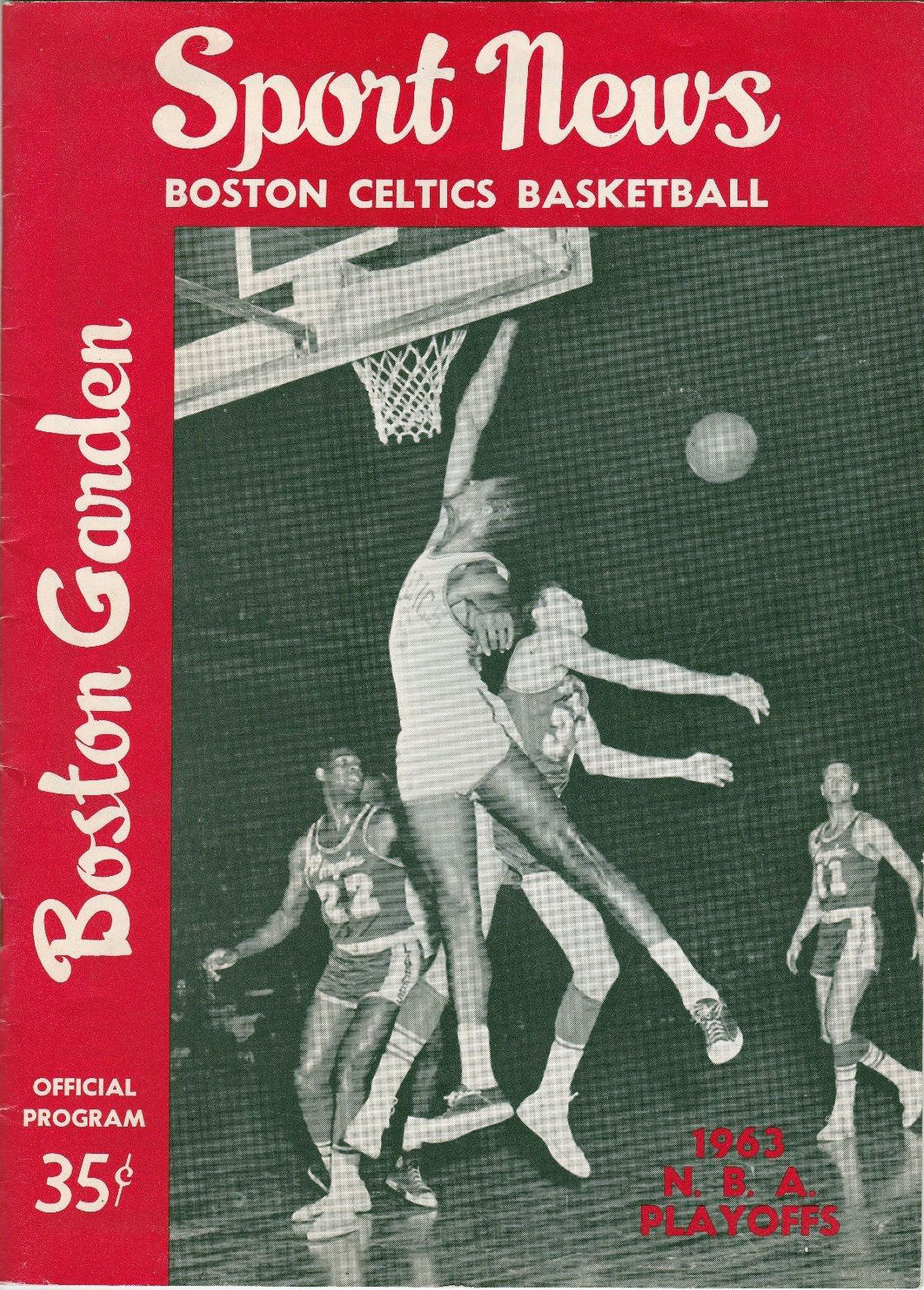 NBA Program: Boston Celtics (1962-63)