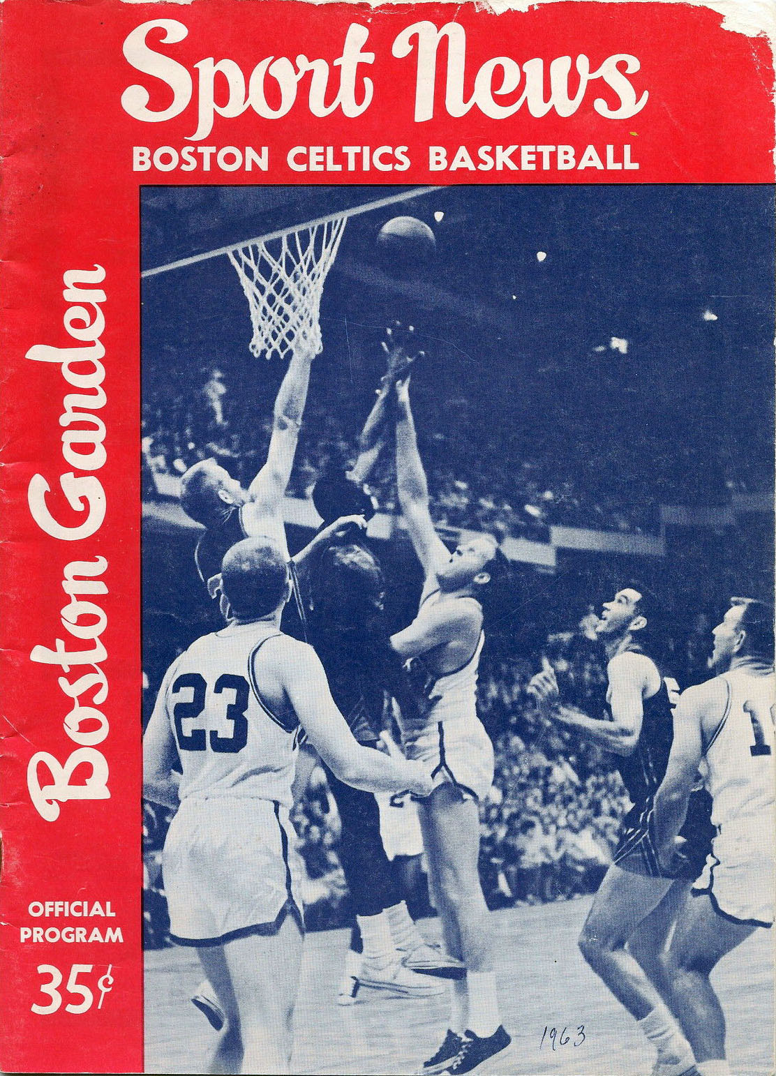 NBA Program: Boston Celtics (1962-63)