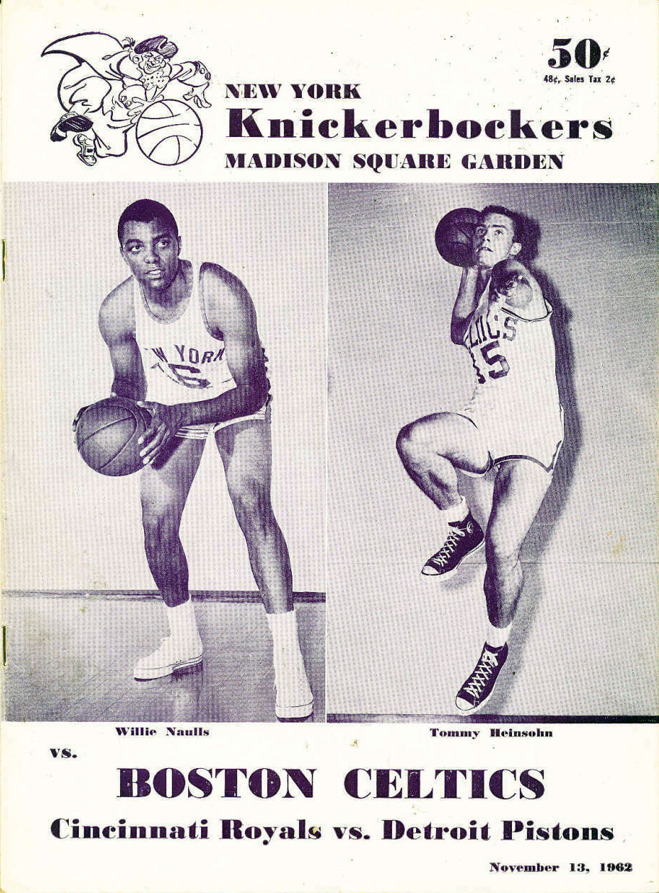 1962-63 New York Knicks program