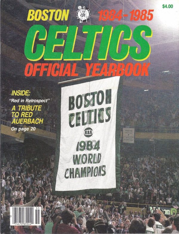 1984-85 Boston Celtics yearbook