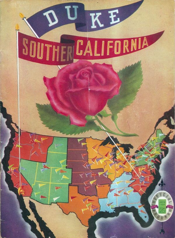 1939 Rose Bowl program