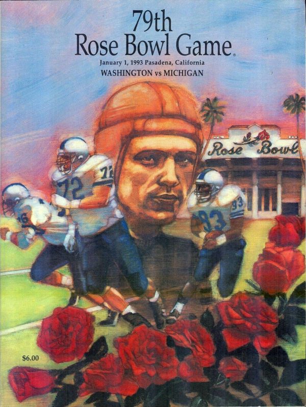 1993 Rose Bowl program