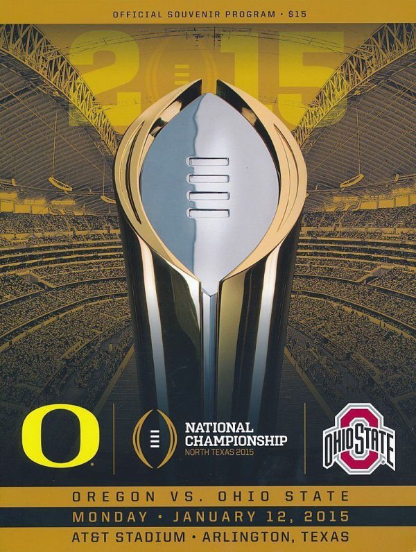 2015 College Football Playoff National Championship program