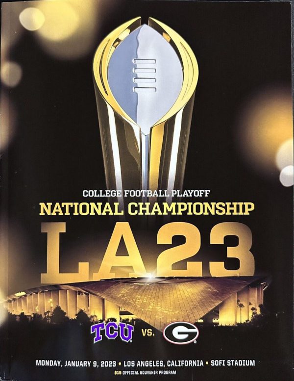 2023 College Football Playoff National Championship program