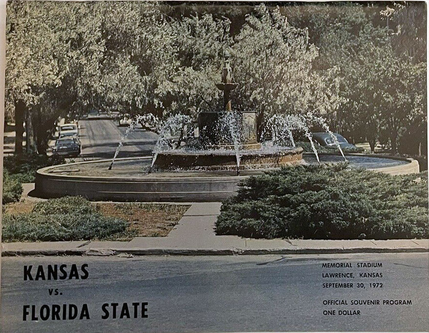 Kansas Jayhawks vs. Florida State Seminoles (September 30, 1972)