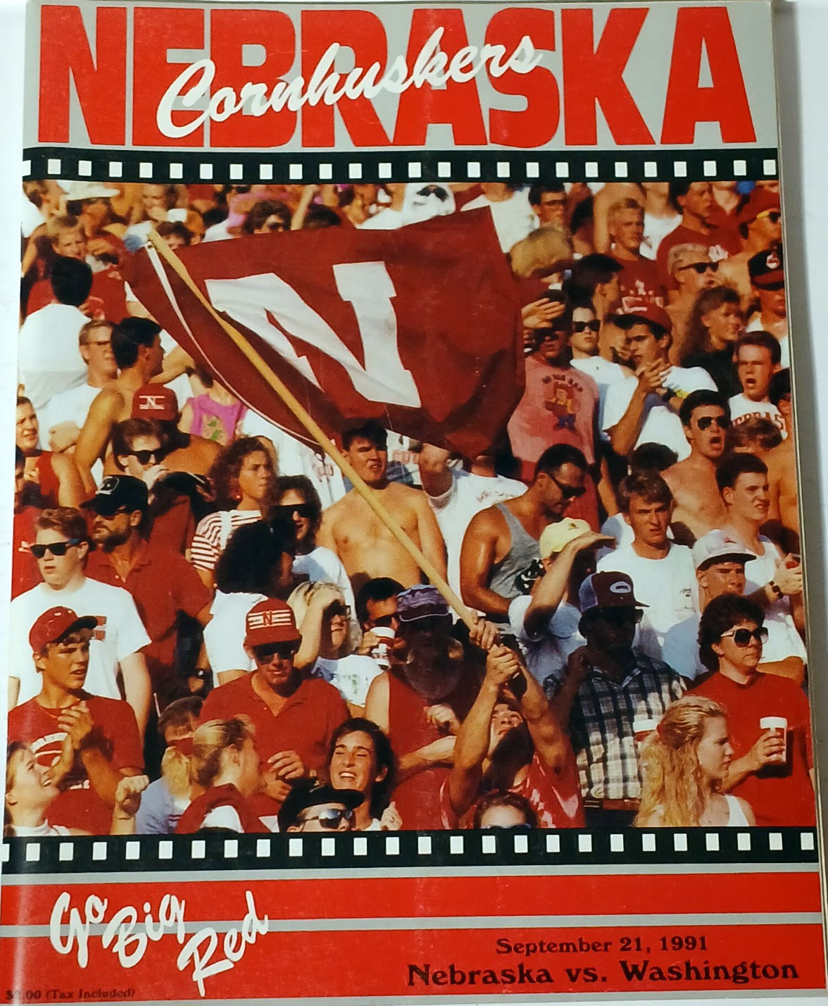 Nebraska Cornhuskers vs. Washington Huskies (September 21, 1991)