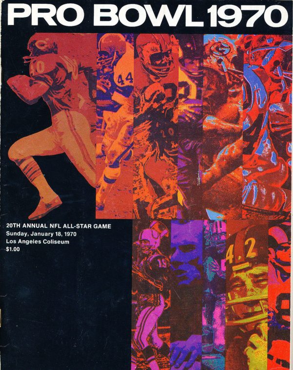 1970 Pro Bowl program