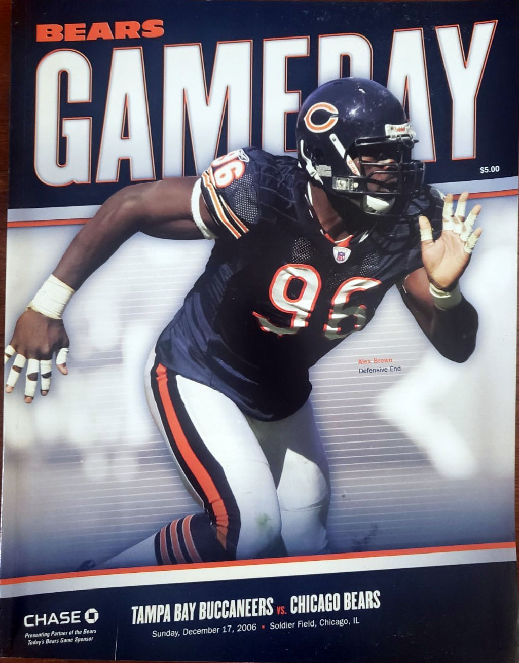 Chicago Bears vs. Tampa Bay Buccaneers (December 17, 2006)