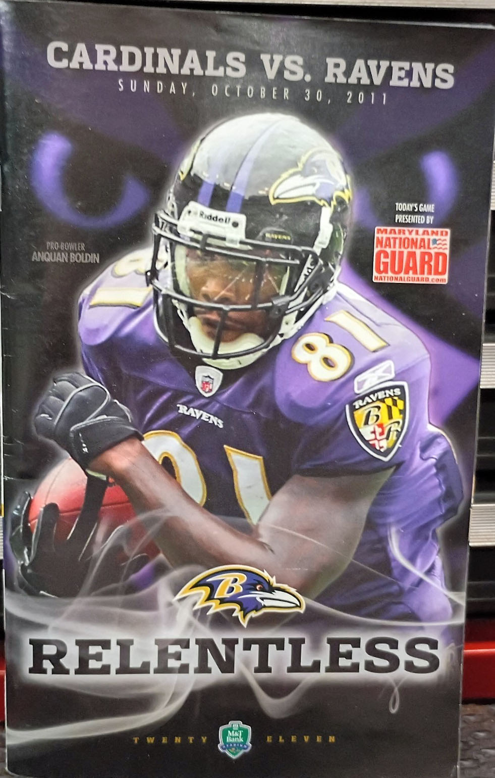 Baltimore Ravens vs. Arizona Cardinals (October 30, 2011)
