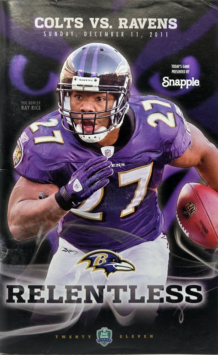 Baltimore Ravens vs. Indianapolis Colts (December 11, 2011)