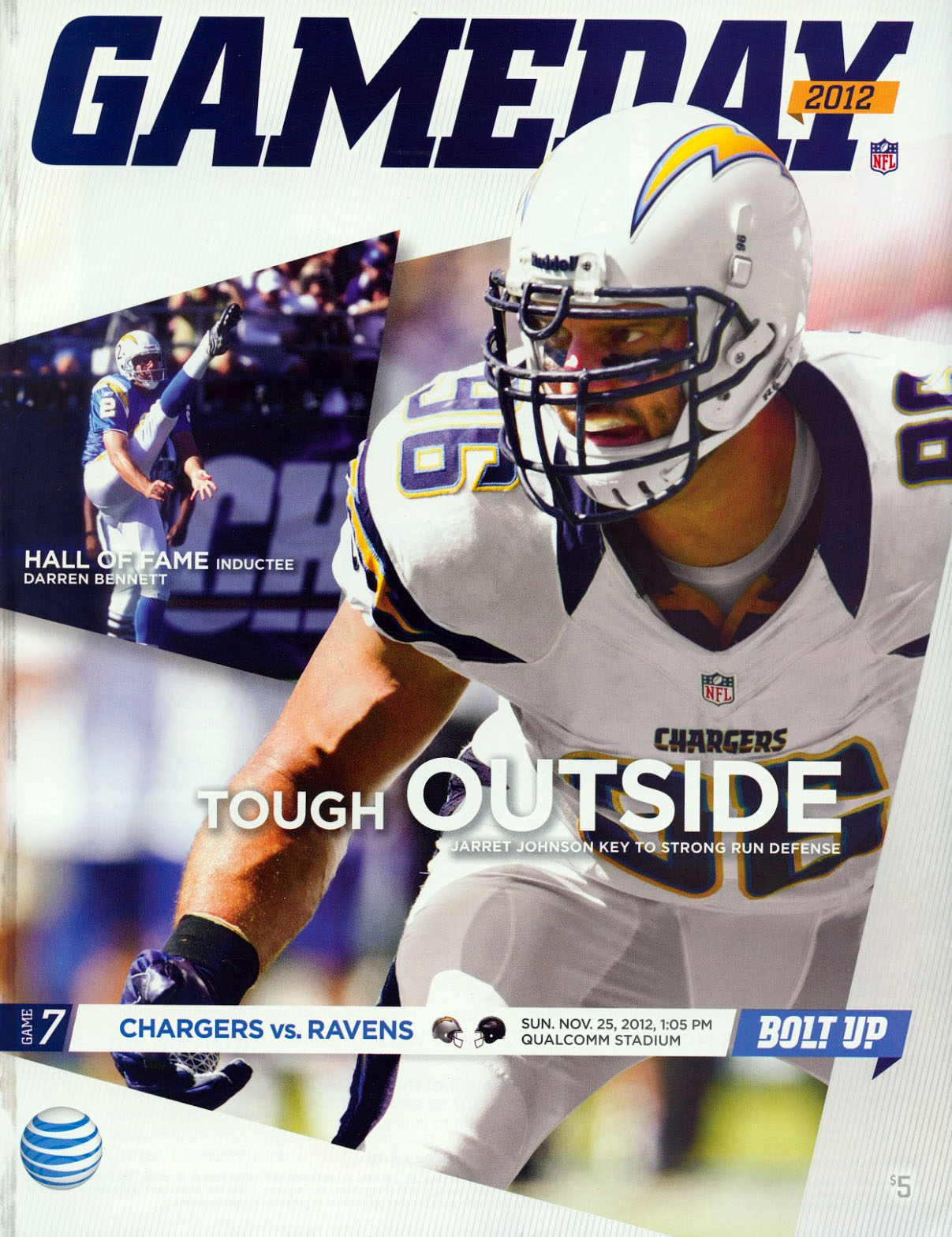 San Diego Chargers vs. Baltimore Ravens (November 25, 2012)