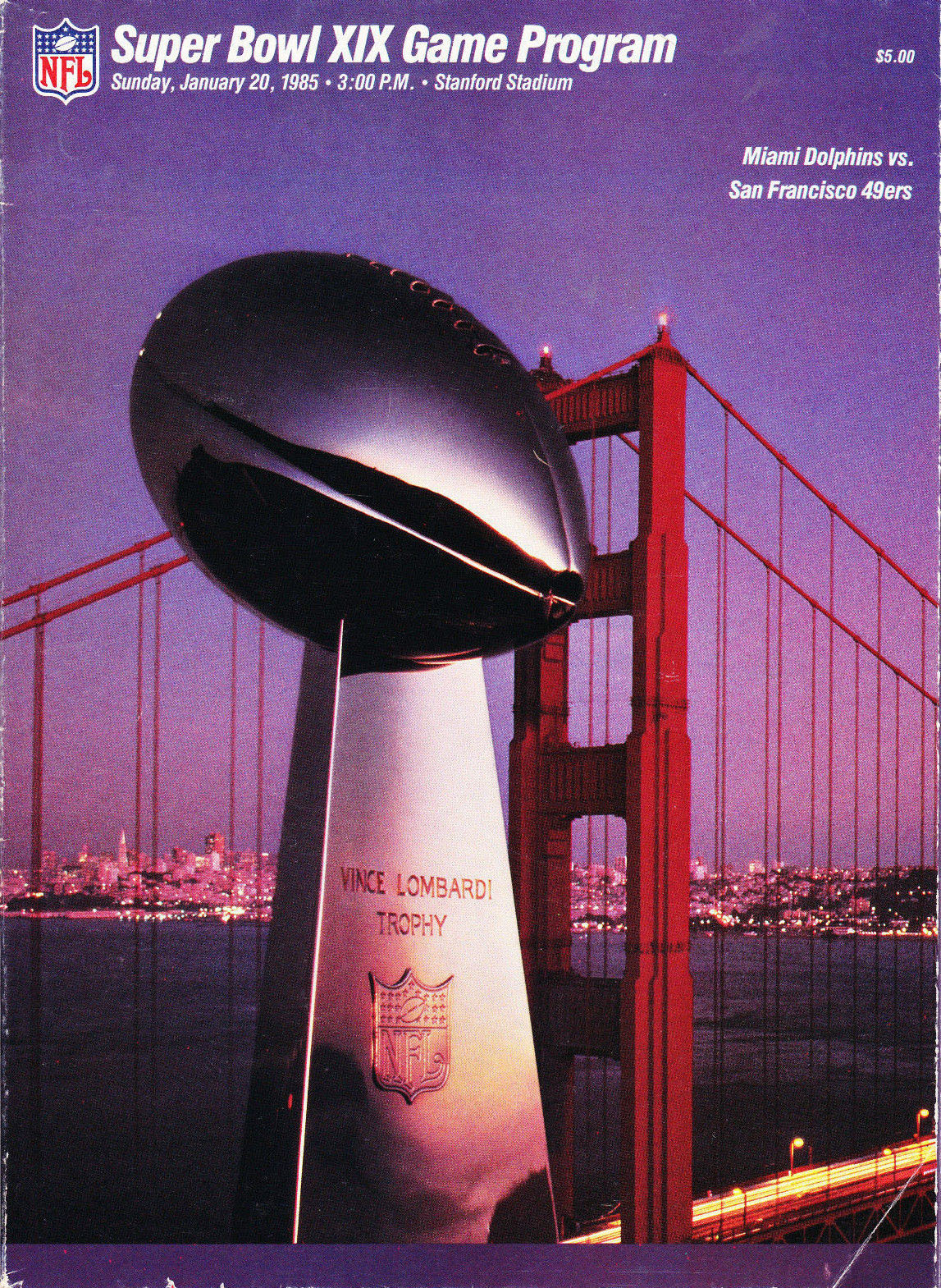 Super Bowl XIX (San Francisco 49ers vs. Miami Dolphins)