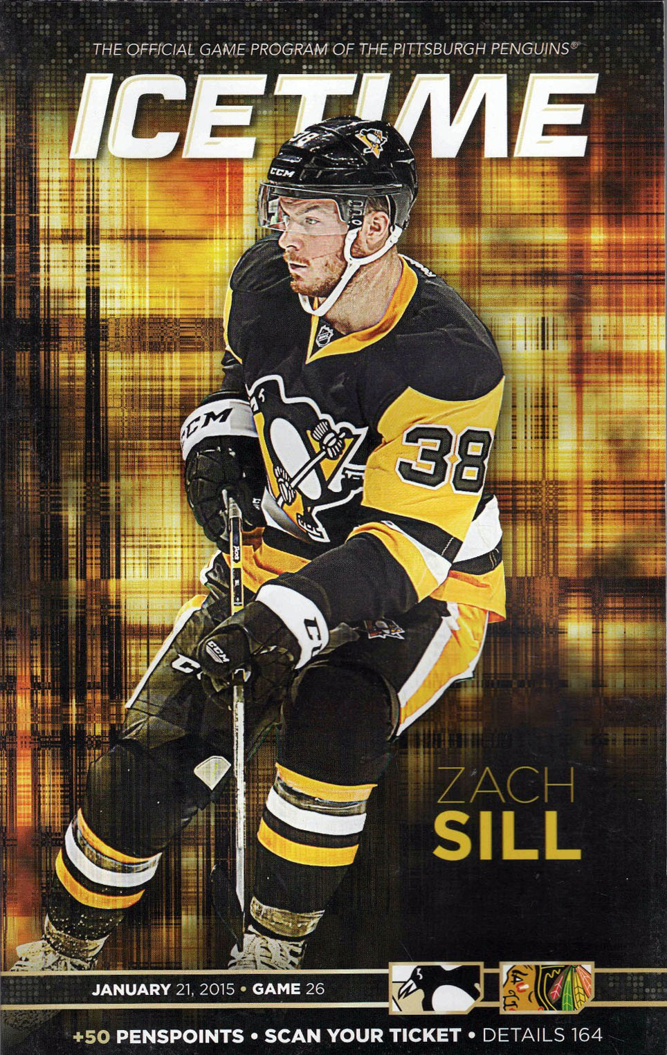 2014-15 Pittsburgh Penguins program