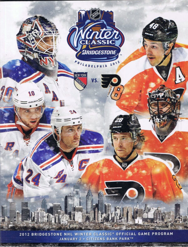 2012 NHL Winter Classic program