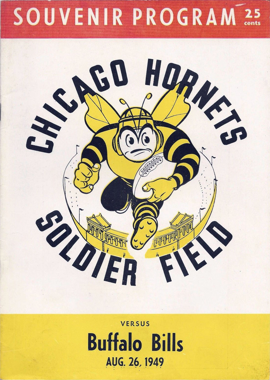 AAFC Program: Chicago Rockets vs. Buffalo Bills (August 26, 1949)