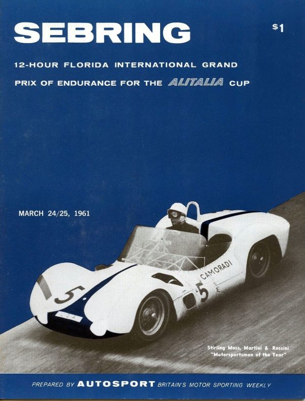 1961 12 Hours of Sebring program