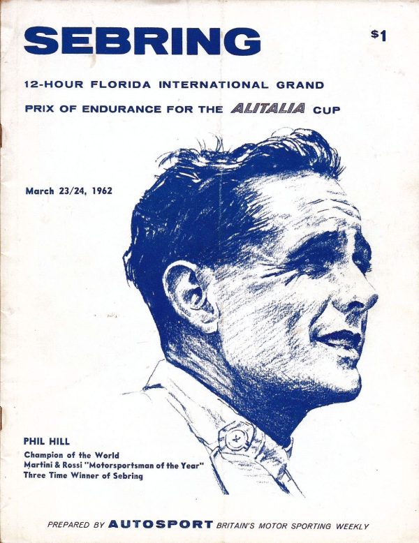 1962 12 Hours of Sebring program