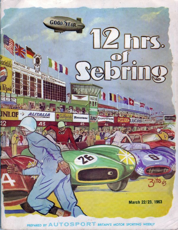 1963 12 Hours of Sebring program