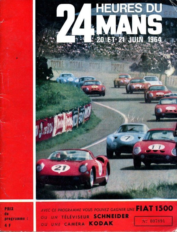 1964 24 Hours of Le Mans program