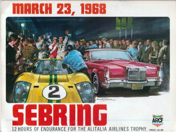 1968 12 Hours of Sebring program