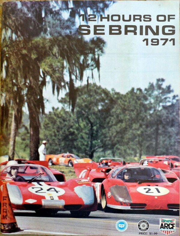 1971 12 Hours of Sebring program