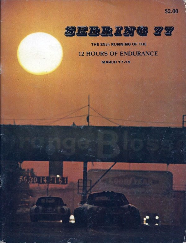 1977 12 Hours of Sebring program