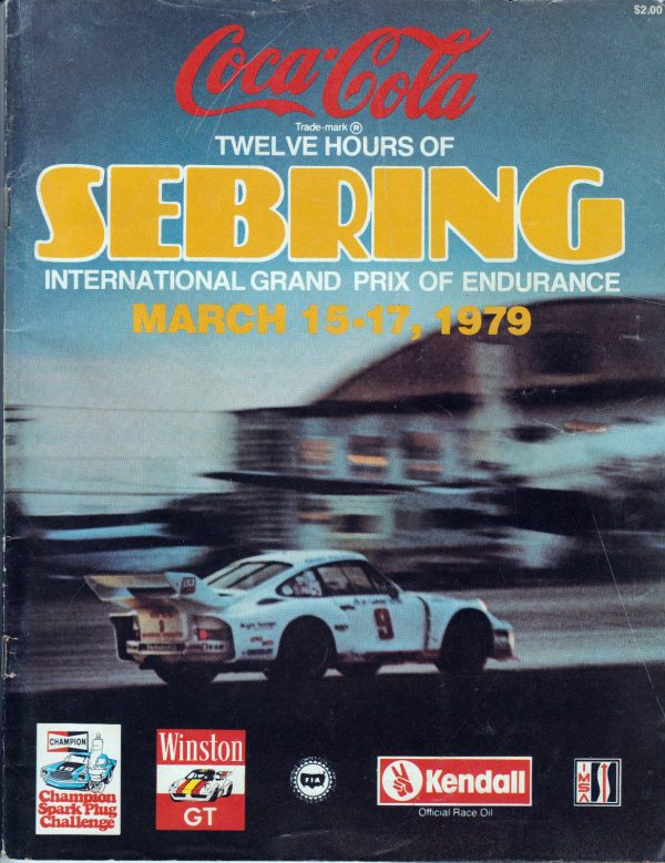 1979 12 Hours of Sebring program